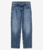 Carhartt WIP Single Knee Pant Smith Jeans (blue marble used wash)