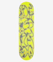 skatedeluxe Aqua Twin Tail 8.375" Planche de skateboard (yellow dip)