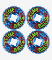 Santa Cruz Flea Balls Speed Balls Slime Balls Roues (green multi) 53mm 99A 4 Pack