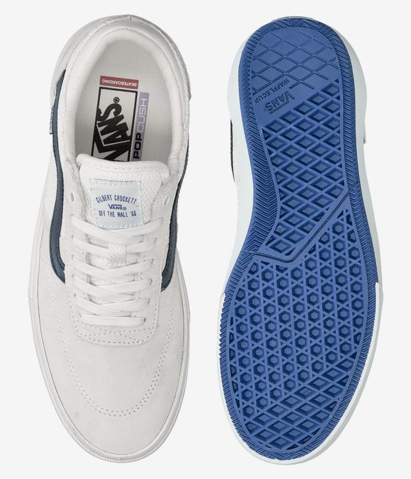 Vans Skate Gilbert Crockett Shoes (white blue)