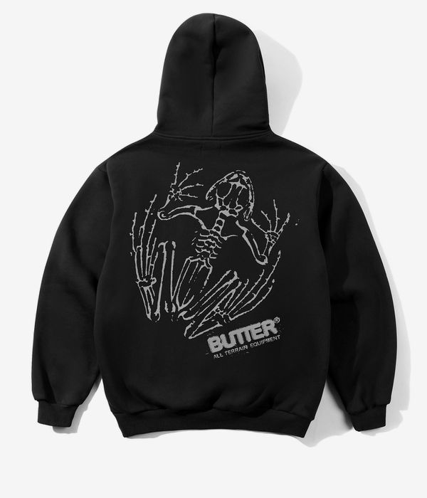 Butter Goods Fossil Bluzy z Kapturem (black)