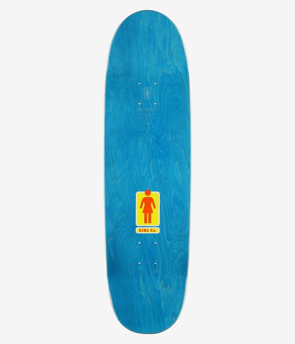 Girl Brophy 93 Til Lovers Loveseat 9" Skateboard Deck (orange)