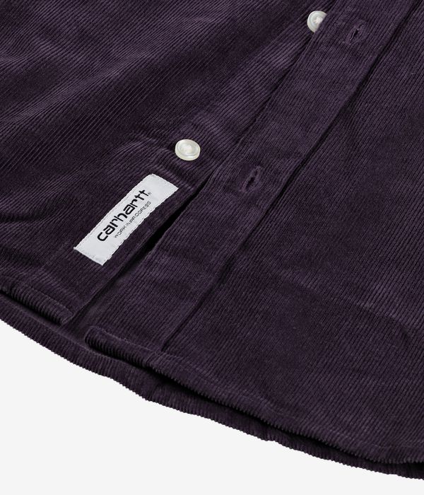 Carhartt WIP Madison Fine Cord Shirt (shale wax)