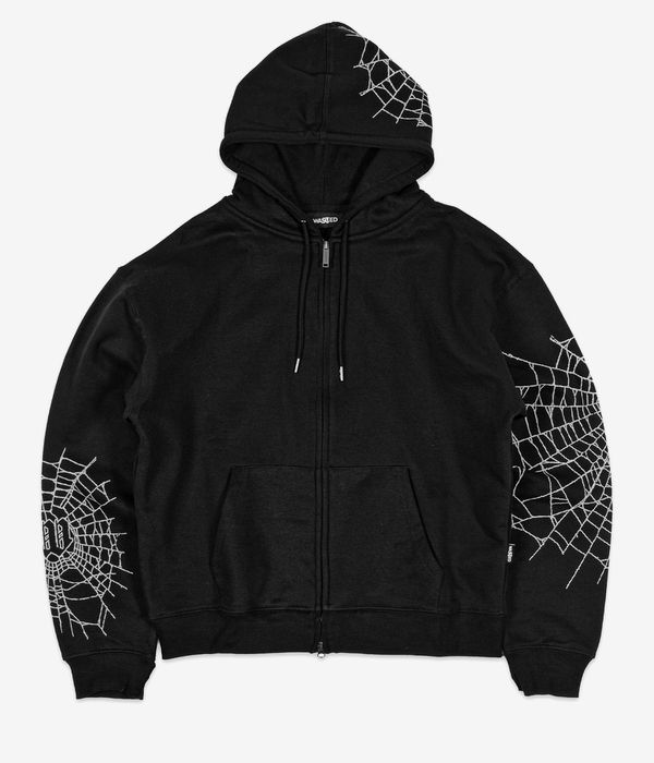 Wasted Paris Authentic Zip-Hoodie (black)