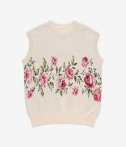 The Loose Company Flower Knitted Vest (cream)