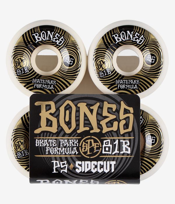Bones SPF Ripples P5 Rollen (white gold) 56mm 101A 4er Pack