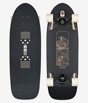 Globe Walrus 31" (78,75cm) Surf Skate Cruiser (black peaking)