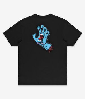 Santa Cruz Screaming Hand Chest T-Shirty (black)