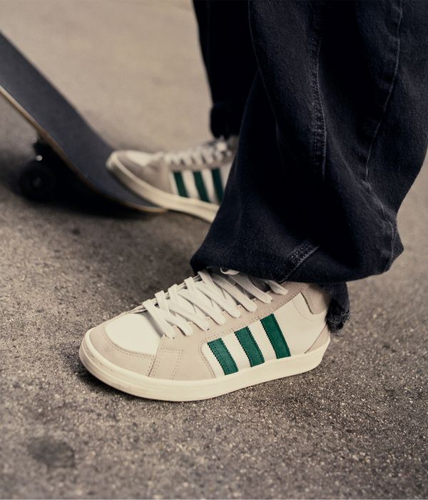 adidas Skateboarding Superskate Buty (graini green white)