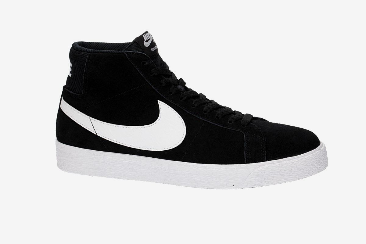 Nike SB Zoom Blazer Mid Chaussure (black white)