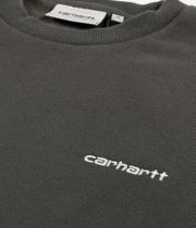 Carhartt WIP Script Embroidery Sweatshirt (cypress white)