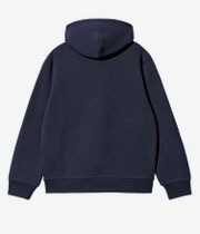 Carhartt WIP Basic Felpa Hoodie (deep night gentle green)