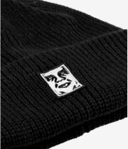 Obey Mid Icon Patch Cuff Bonnet (black)