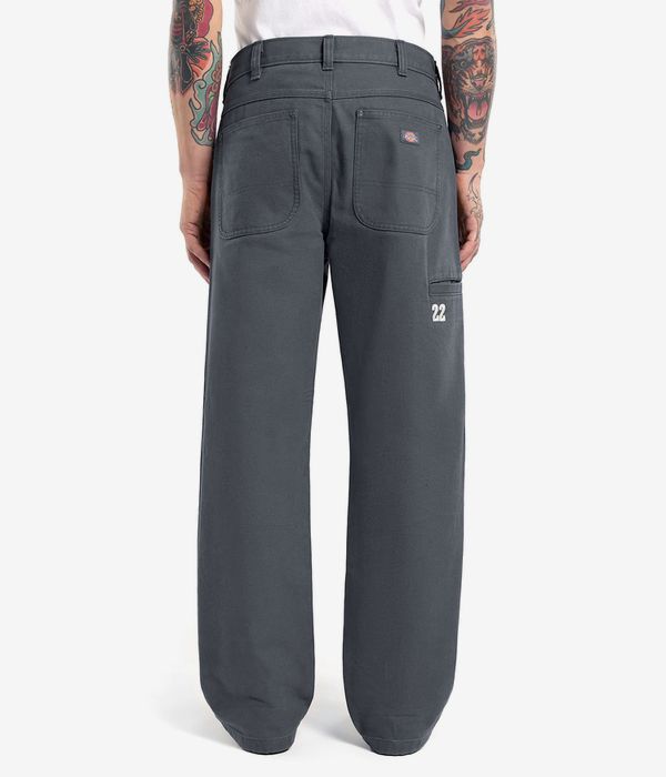Dickies Nashport Double Knee Canvas Pants (charcoal)