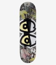 Krooked Team Eyes Camo 8.5" Planche de skateboard (silver foil)