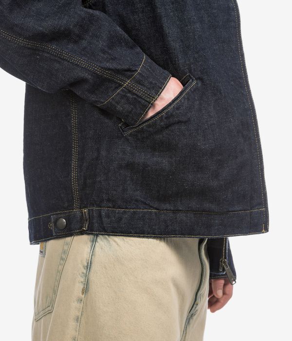 Carhartt WIP OG Detroit Camano Jacket (blue rinsed)