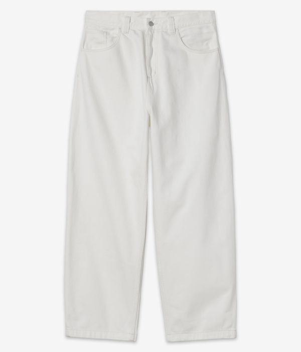Carhartt WIP Brandon Pant Cotton Smith Jeans (white rinsed)