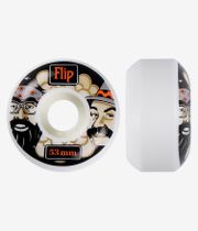 Flip Cutback Cheech & Chong Wheels (white) 53mm 99A 4 Pack