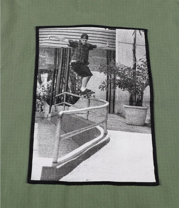 Vans Skate Atiba Haze Military Overshirt Shirt (pine forest)