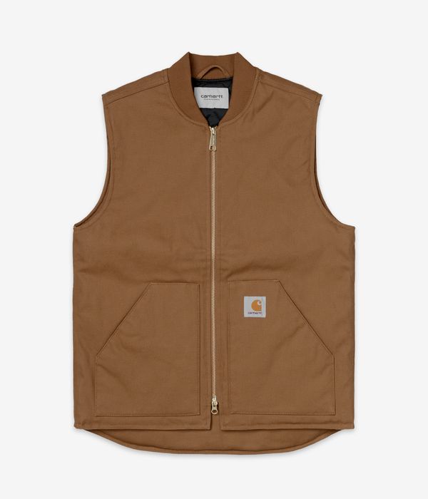 Carhartt WIP Vest Dearborn Gilet (hamilton brown rigid)