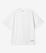Carhartt WIP Link Script Organic T-Shirty (white black)