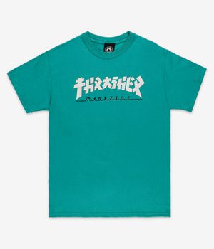 Thrasher Godzilla Camiseta (jade)