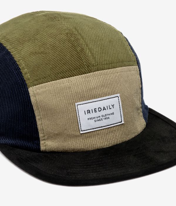 Iriedaily Corvin 5 Panel Cap (olive navy)