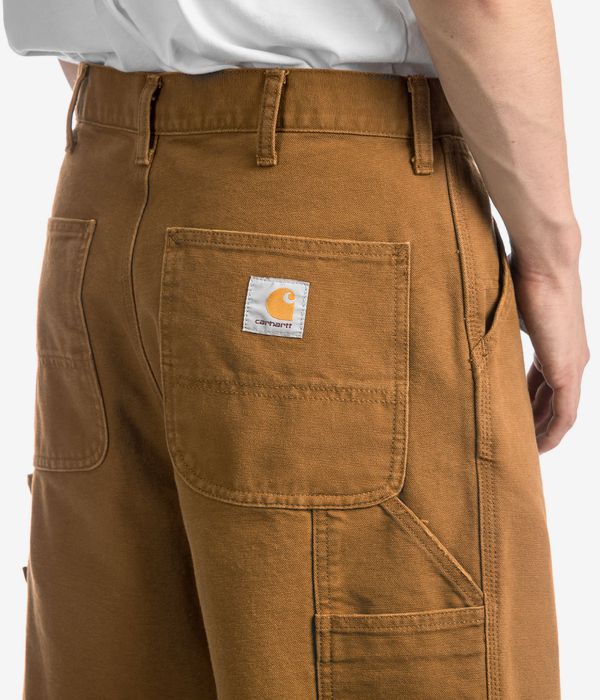 Carhartt WIP Single Knee Pant Organic Dearborn Spodnie (deep h brown aged canvas)
