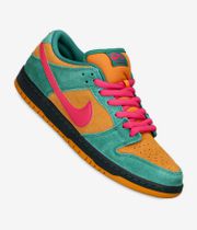 Nike SB Dunk Low Pro Schoen (green noise watermelon light cur)