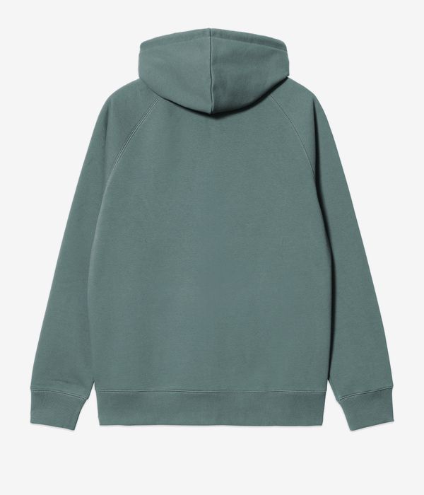Carhartt WIP Chase Zip-Sweatshirt avec capuchon (silver pine gold)
