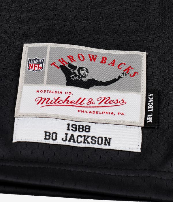 Shop Mitchell & Ness NFL Los Angeles Raiders Player Burst Sublimated Bo  Jackson T-Shirt (mulit white) online