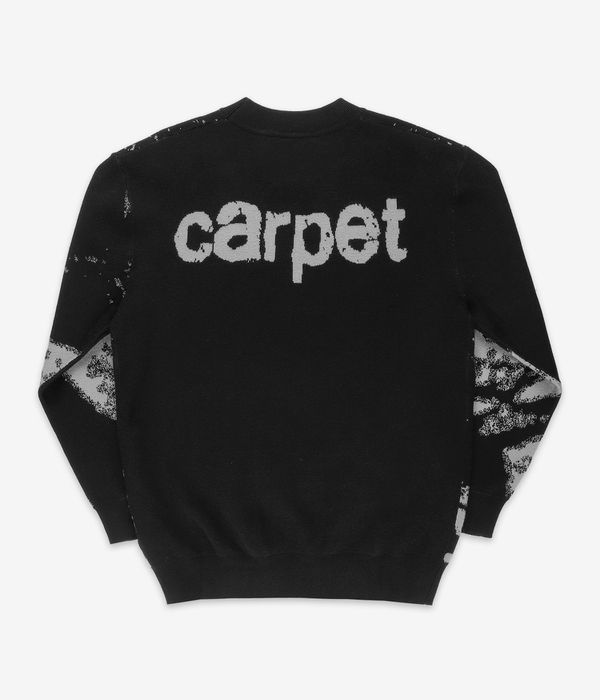 Carpet Company Trouble Woven Sweater (black grey)
