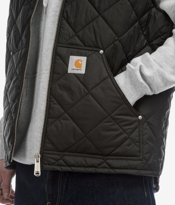 Carhartt WIP Myton Liner Recycled Polyester Weste (black)