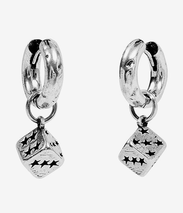 Twojeys Dice Earrings (silver)