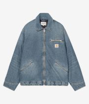 Carhartt WIP OG Detroit Cotton Bradenton Jacke (blue grind wash)