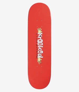 Krooked Hands On 8.5" Skateboard Deck (orange)