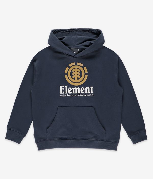 Element Vertical Hoodie kids (eclipse navy yellow)