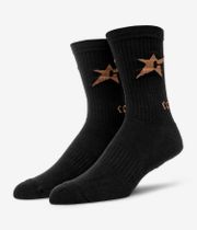 Carpet Company C-Star Logo Socken US 9-12 (black brown)