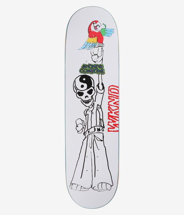 WKND Parrot Head 8.375" Tavola da skateboard (white)