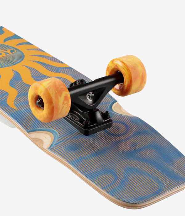 Landyachtz Rally Kitty Sun Jam 33" (83,8cm) Complete-Longboard (blue)
