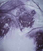 Fucking Awesome Cerberus Moto Jersey Long sleeve (purple brown)