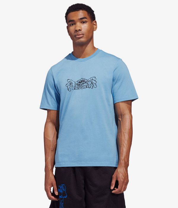 adidas Kogan 1 Camiseta (preloved blue black)