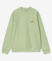 Carhartt WIP American Script Bluza (pale olive)