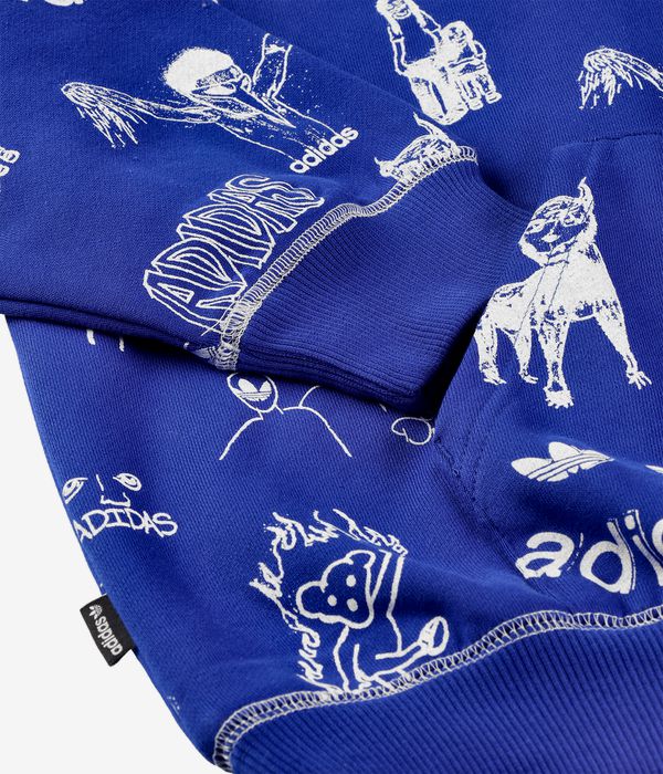 adidas Dill Hoodie (team royal blue white)