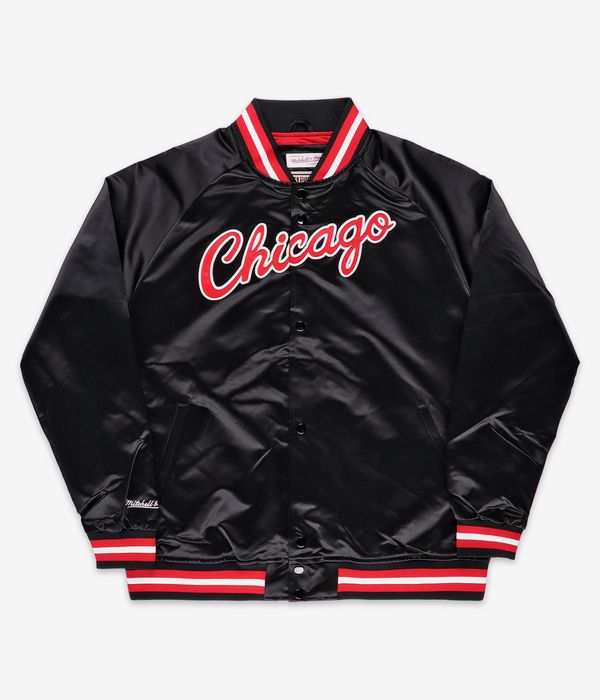 City Collection Lightweight Satin Jacket Chicago Bulls