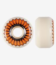 Bones X Formula V5 Wheels (white orange) 53 mm 95A 4 Pack