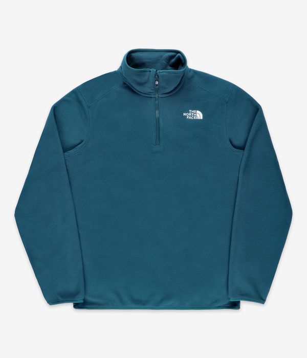 The North Face 100 Glacier 1/4-Zip Sweatshirt (midnight petrol)