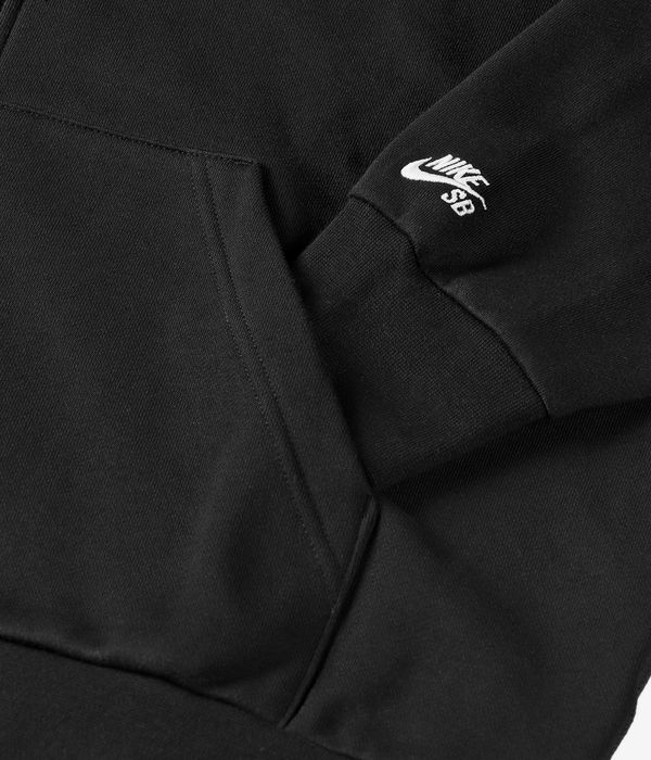 Nike SB SSNL GFX 2 Zip-Hoodie (black white)