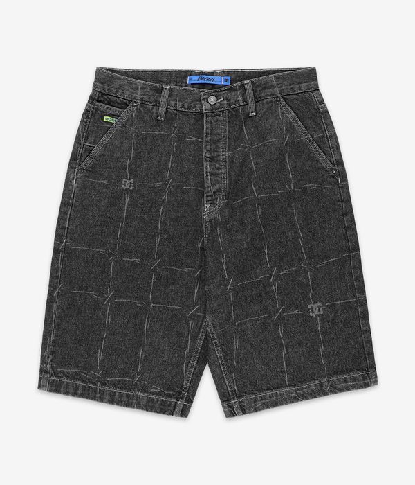 DC Baggy Denim Shorts (wired 32 black)