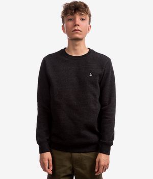 Volcom Single Stone Sweatshirt (sulfur black)